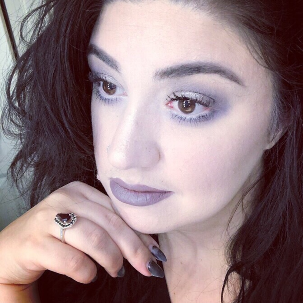 Late night makeup session last night 💄💋